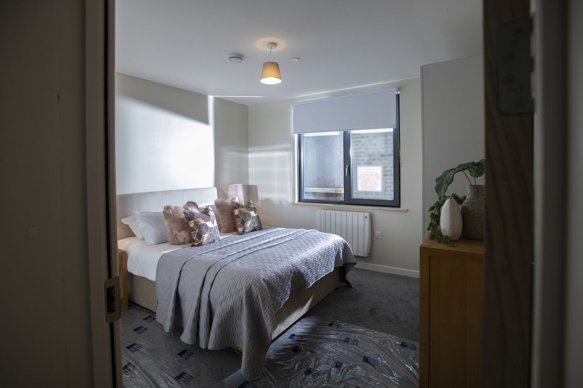 PLACE (the Pan-London Accommodation Collaborative Enterprise) modular homes, Tower Hamlets, London. 